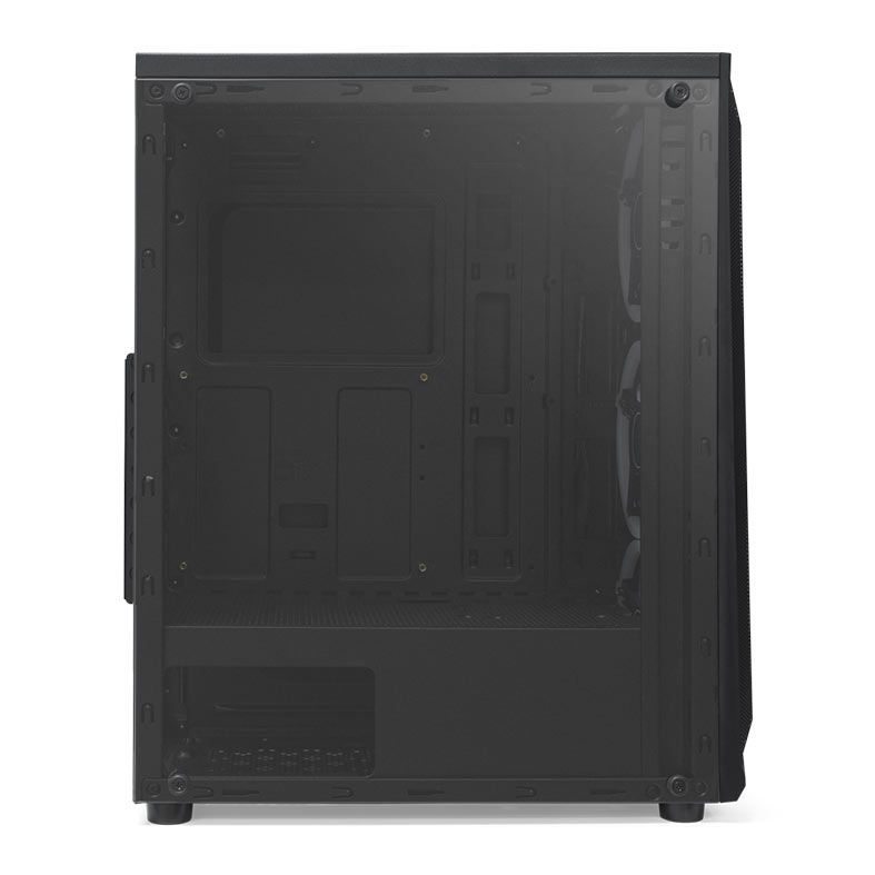 Gabinete Gamer TGT Carbon, Rainbow, Mid Tower, Lateral de Vidro, Preto 4 tgt-cbn-rgb012_1