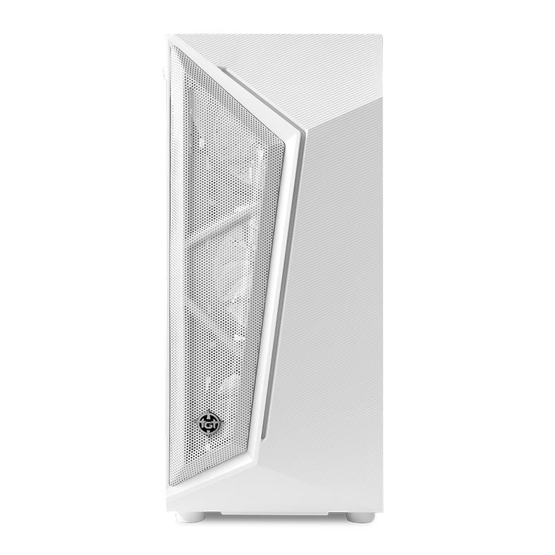 Gabinete Gamer TGT Carbon, Rainbow, Mid-Tower, Lateral de Vidro, Branco 5 tgt-cbn-wh018