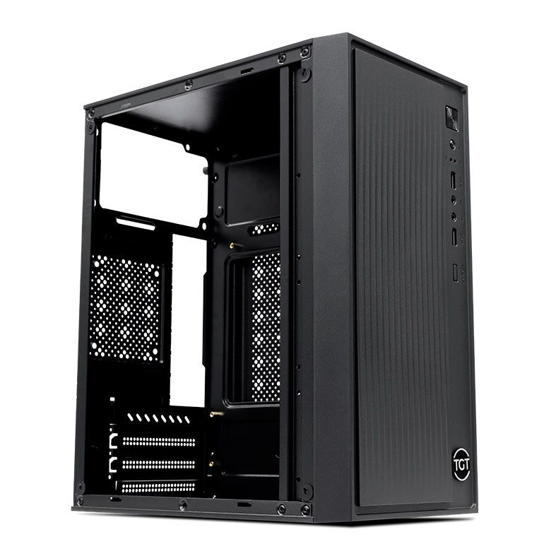 Gabinete TGT G260F, Mid-Tower, Lateral de Vidro, Com 1 Fan, Preto 2 tgt-g260f-bk01