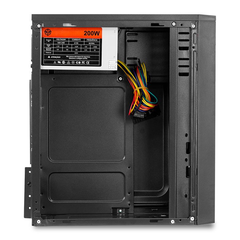 Gabinete TGT Hal, Com Fonte TGT 200W, Preto 5 tgt-hal-bl01235194
