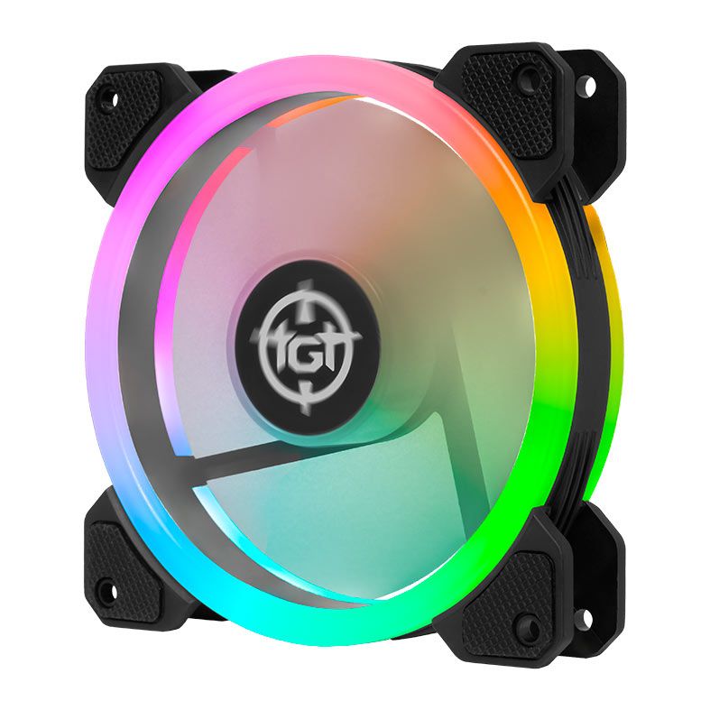 Ventoinha TGT Hawker, 120mm, Led Rainbow 2 tgt-hwk-rnw011_1