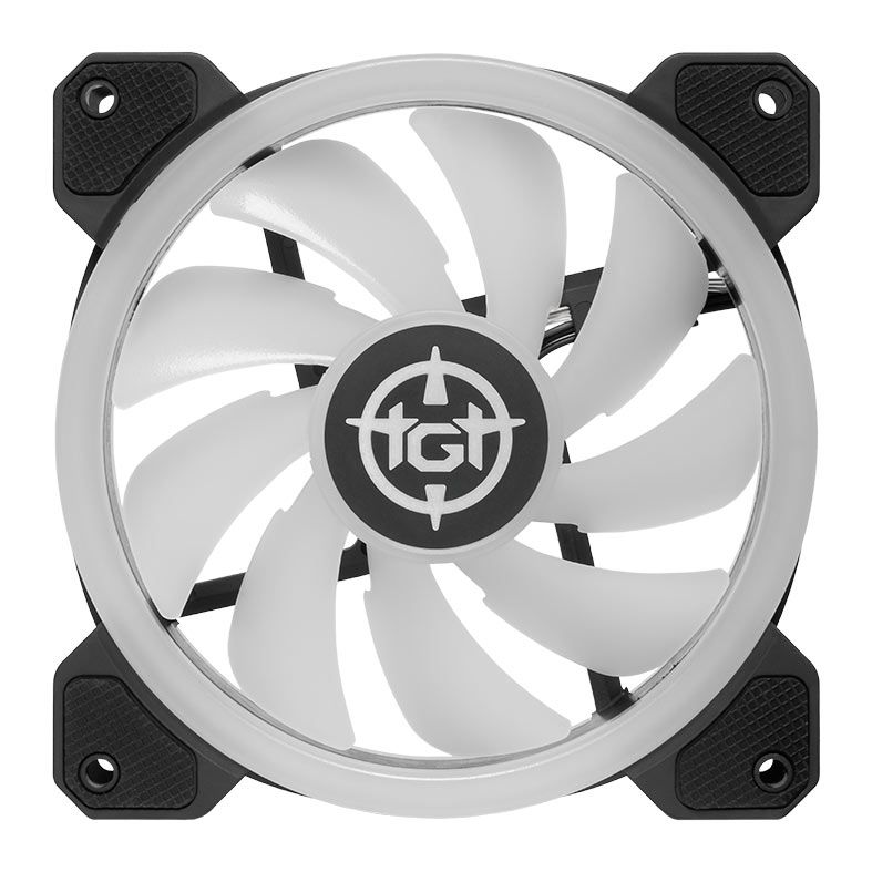 Ventoinha TGT Hawker, 120mm, Led Rainbow 5 tgt-hwk-rnw014