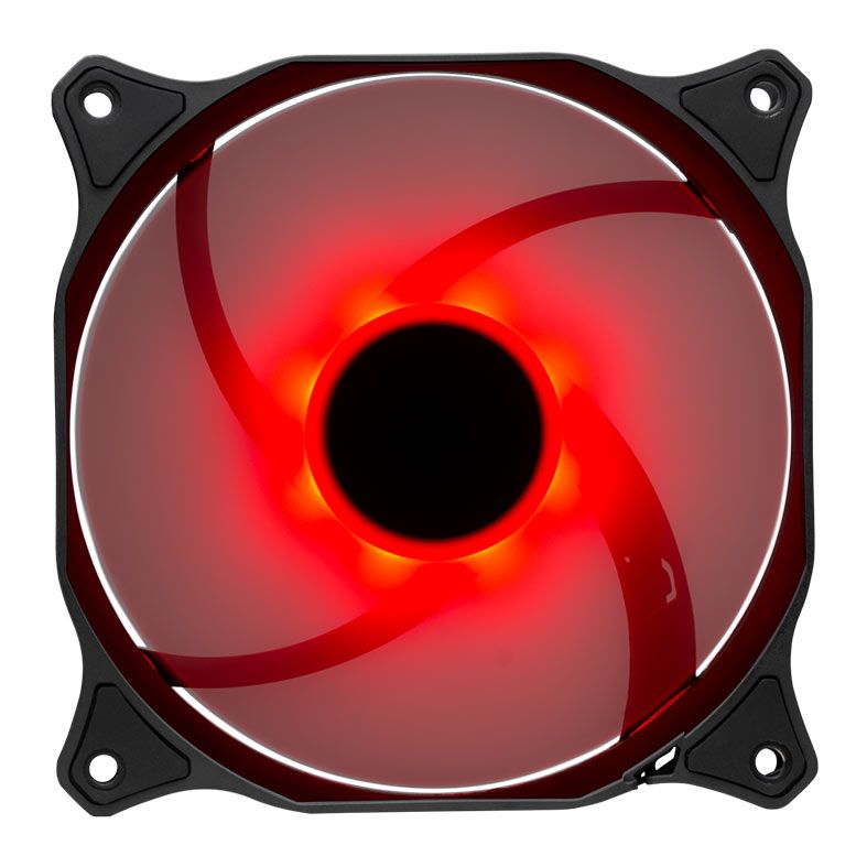 Ventoinha TGT Mirage, 120mm, Led Vermelho 1 tgt-mrg120-red