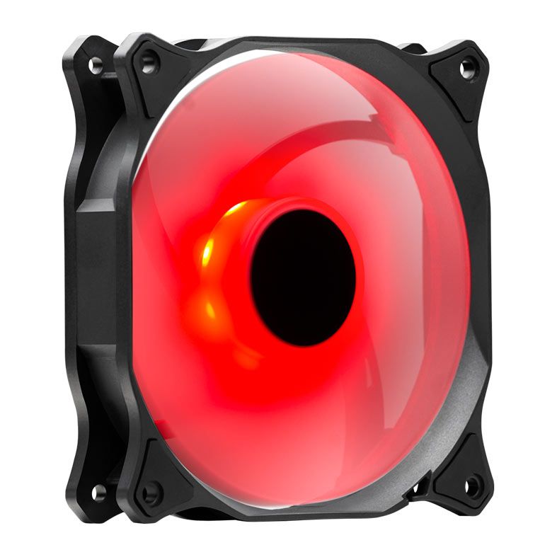 Ventoinha TGT Mirage, 120mm, Led Vermelho 2 tgt-mrg120-red212