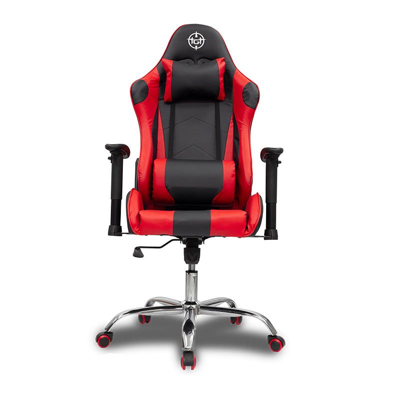 Cadeira Gamer TGT Sight, Preta E Vermelha