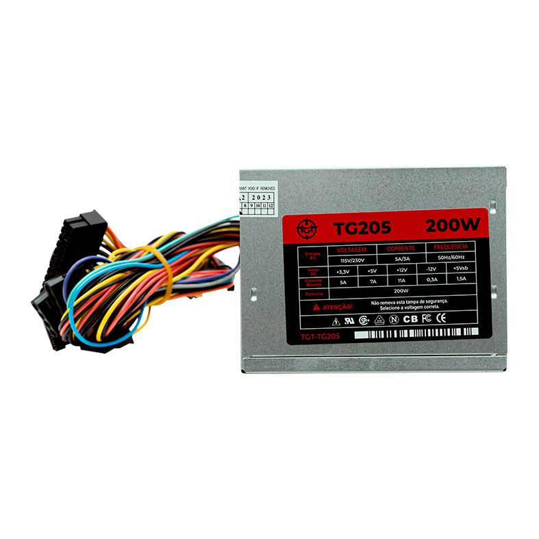 Fonte TGT TG205, 200W, Prata 3 tgt-tg2051114
