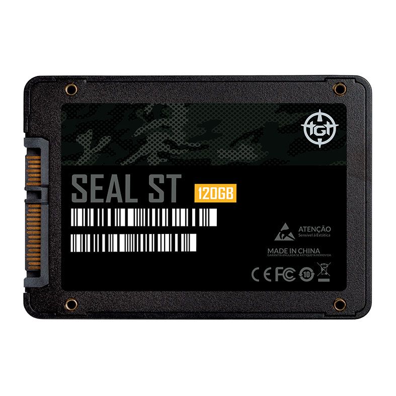 SSD TGT Seal ST, 120GB, Sata III 6GB/s, Leitura 500 MB/s, Gravacao 450 MB/s 5 TGT-SLST-120