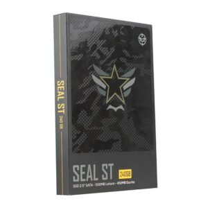 SSD TGT Egon Seal ST, 240GB, Sata III 6GB/S, Leitura 500 MB/S, Gravação 450 MB/S, TGT-SLST-240