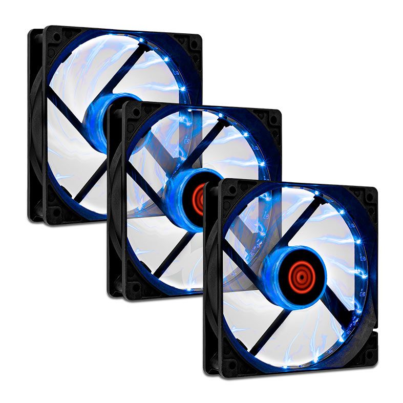 Kit Ventoinhas TGT Hawker, 3x120mm, Azul 1 tgt-hawker3-bl01112