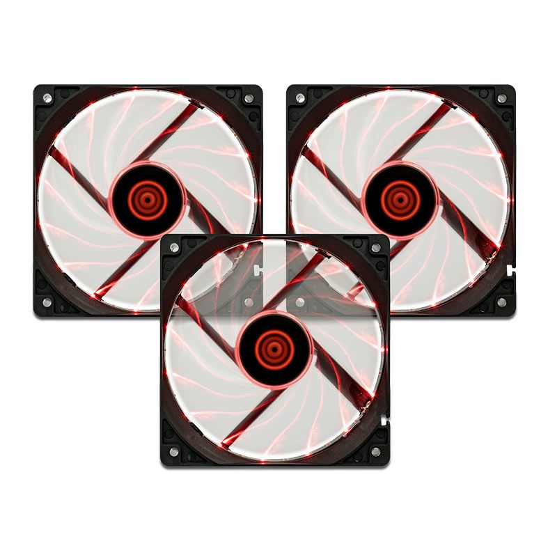 Kit Ventoinhas TGT Hawker, 3x120mm, Vermelho 2 tgt-hawker3-rd012