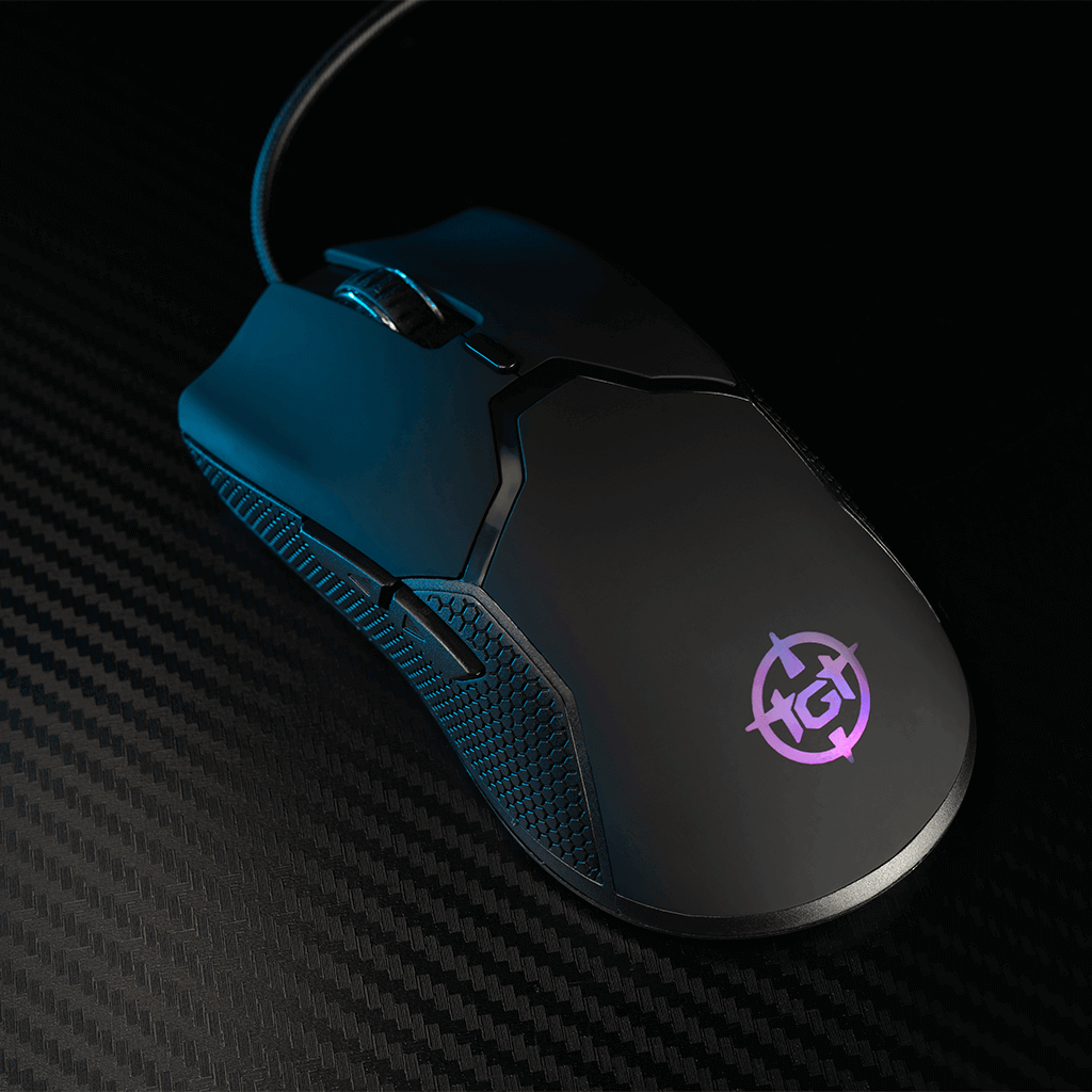 Tgt Mouse Mouse Gamer TGT Bizon S, Rainbow RGB, 12000DPI, 6 Botões, Preto - TGT ...