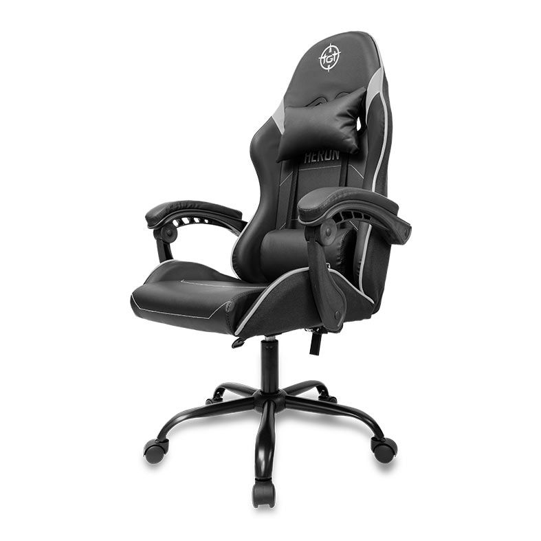 Cadeira Gamer TGT Heron TC, Preto e Cinza 3 tgt-hrtc-bl013