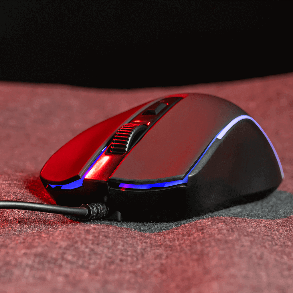 Tgt Mouse Mouse Gamer TGT AR15, Rainbow, 1600DPI, 4 Botões, Preto - TGT Gaming
