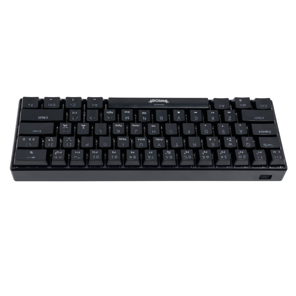 Teclado Mecanico Gamer TGT Sherman Compacto, Rainbow, ABNT2, Switch Huano Azul, Preto 4 TGT-SHTKL-RBW01 (4)