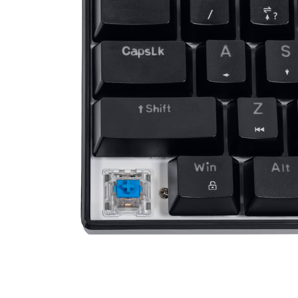 Teclado Mecanico Gamer TGT Sherman Compacto, Rainbow, ABNT2, Switch Huano Azul, Preto 5 TGT-SHTKL-RBW01 (5)