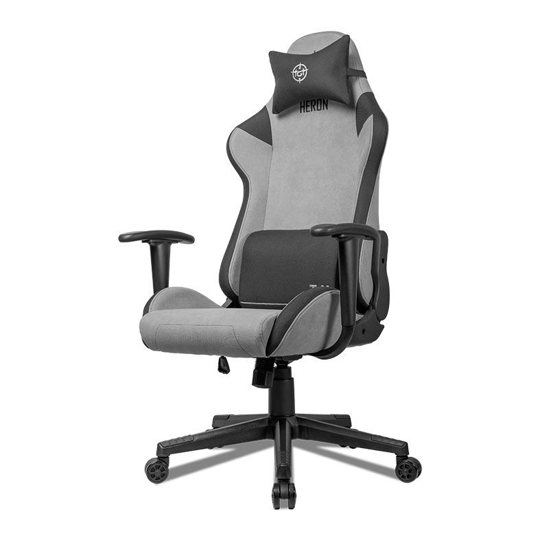 Cadeira Gamer TGT Heron TX Tecido, Preto e Cinza 2 tgt-hrtx-fb023