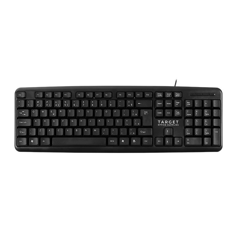 Kit Teclado e Mouse Office TGT GR100 V3, ABNT2, 1000DPI, Preto 3 tgt-gr100-bk035