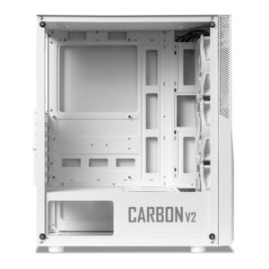 Gabinete Gamer Tgt Carbon V2, RGB, Mid-Tower, Lateral De Vidro, Com 3 Fans