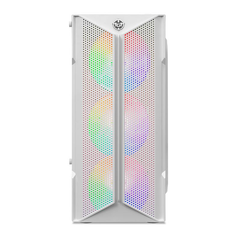 Gabinete Gamer TGT Skylancer V2, RGB, Mid-Tower, Lateral De Vidro, Com 4 Fans 3 tgt-sklv2-wh-4fv212451