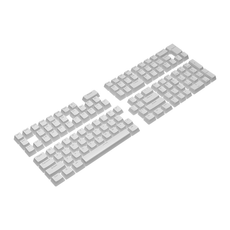 Keycap TGT Double Shot, Pudim, Branco 1 tgt-key-pb01
