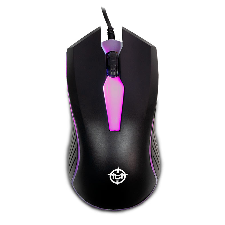 Kit Teclado e Mouse TGT Leopard 2, Rainbow, 1200 DPI, ABNT2, Preto 3 tgt-lp2-rbw011