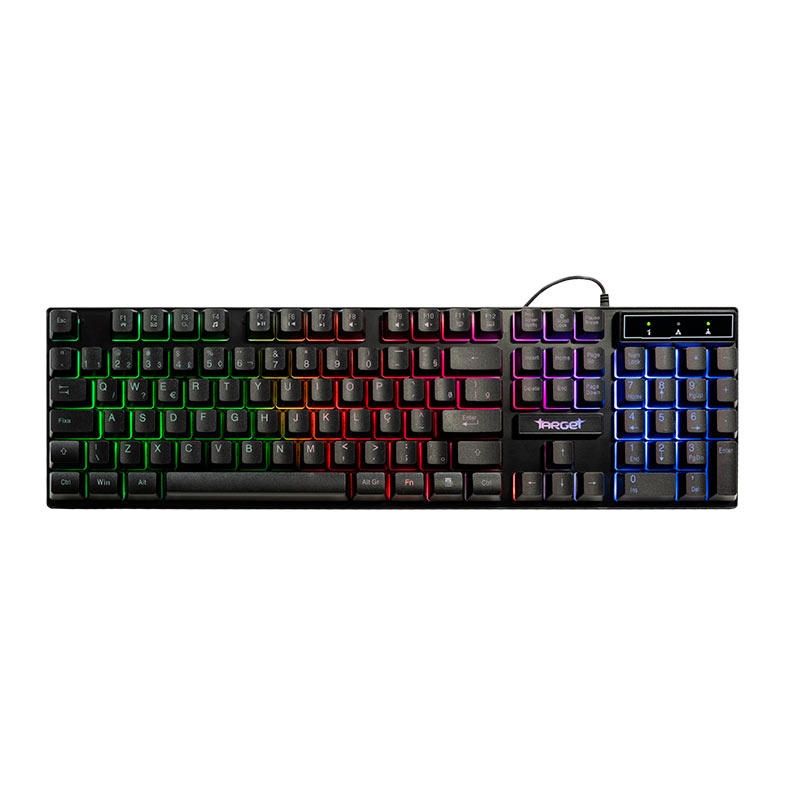 Teclado Gamer TGT M16L, Rainbow, ABNT2, Preto, TGT-M16L-RBW01