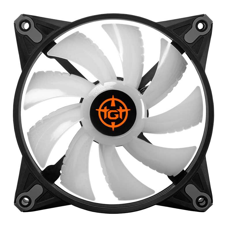 Kit Ventoinhas TGT Humber, ARGB, 3x120mm, Preta 5 TGT-HR3-BK01 (5)