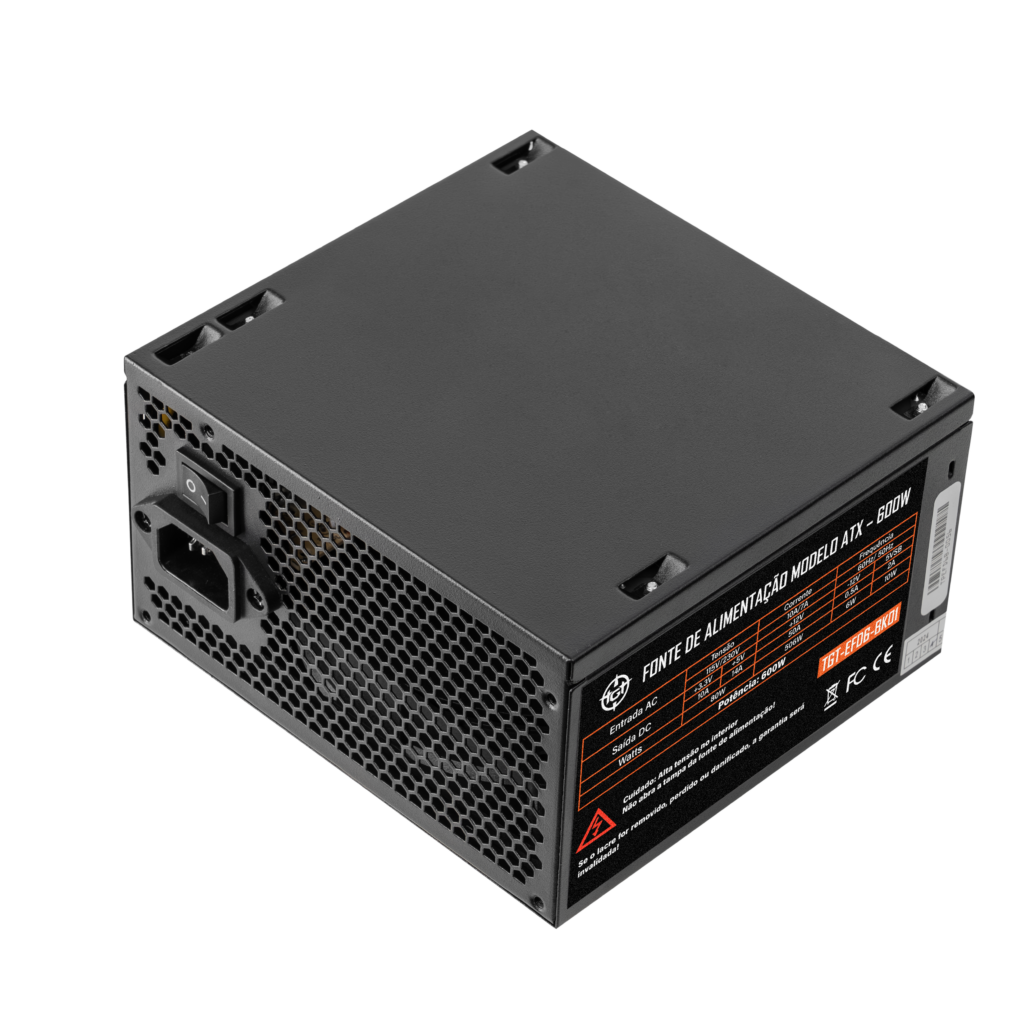 Fonte TGT Enfield, 600W, ATX Bivolt, Preto 2 TGT-EFD6-BK01 (2)