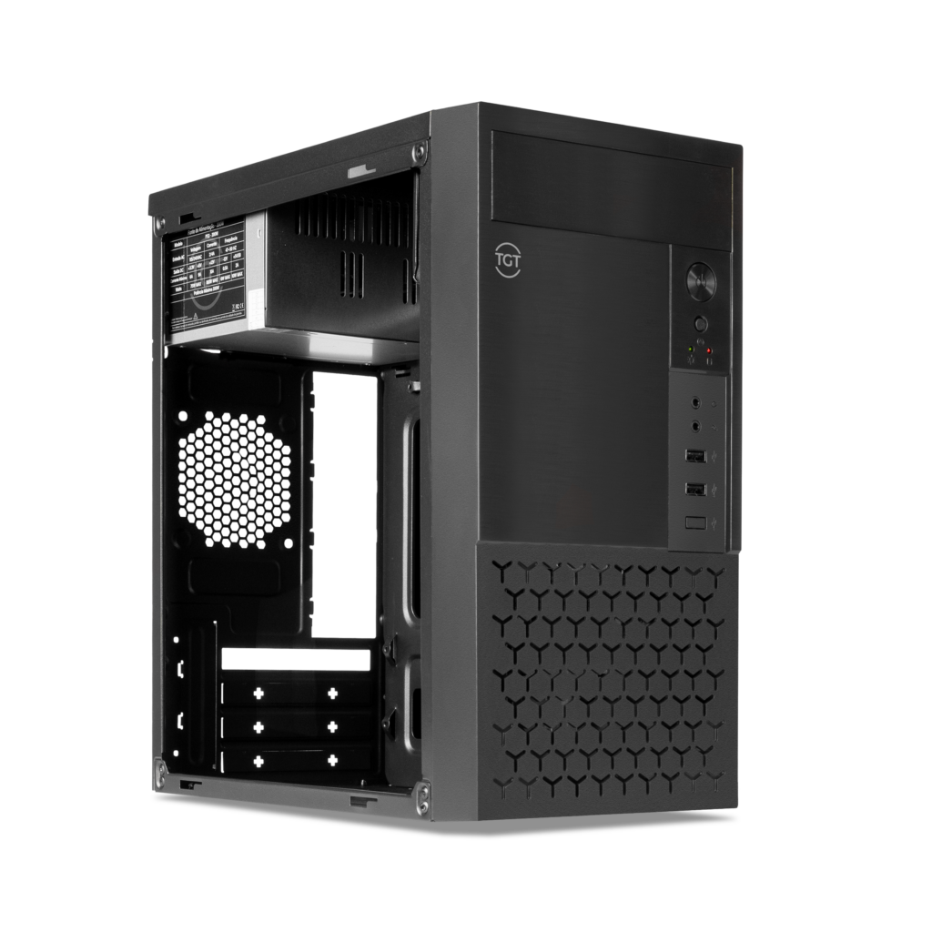 Gabinete TGT H100, Com Fonte 200W, Preto 2 TGT-H100PSU-BK (1)