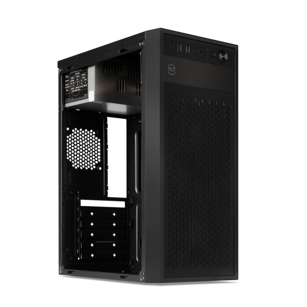 Gabinete TGT H200, Com Fonte 200W, Preto 2 TGT-H200PSU-BK (1)