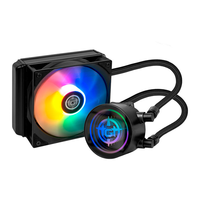 Water Cooler TGT Spartel V3, Rainbow, 120mm, Preto 1 TGT-SPLV120-BK01