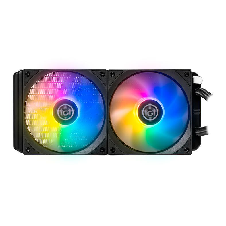 Water Cooler TGT Spartel V2, Rainbow, 240mm, Preto 2 TGT-SPLV240-BK01 (1)