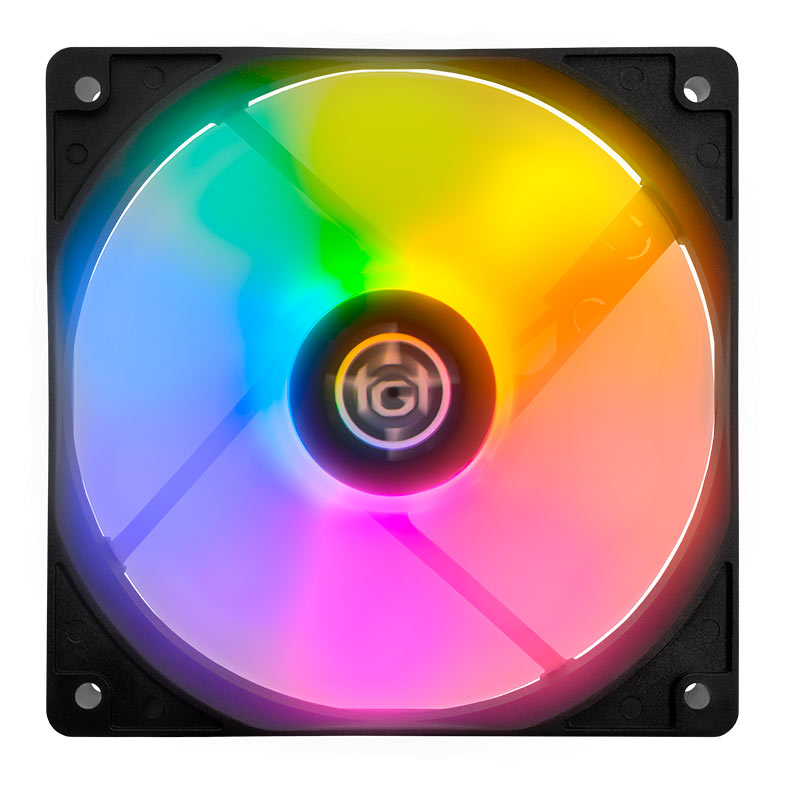 Ventoinha TGT Striker, Rainbow, 120mm 1 tgt-stk-blrbw_1