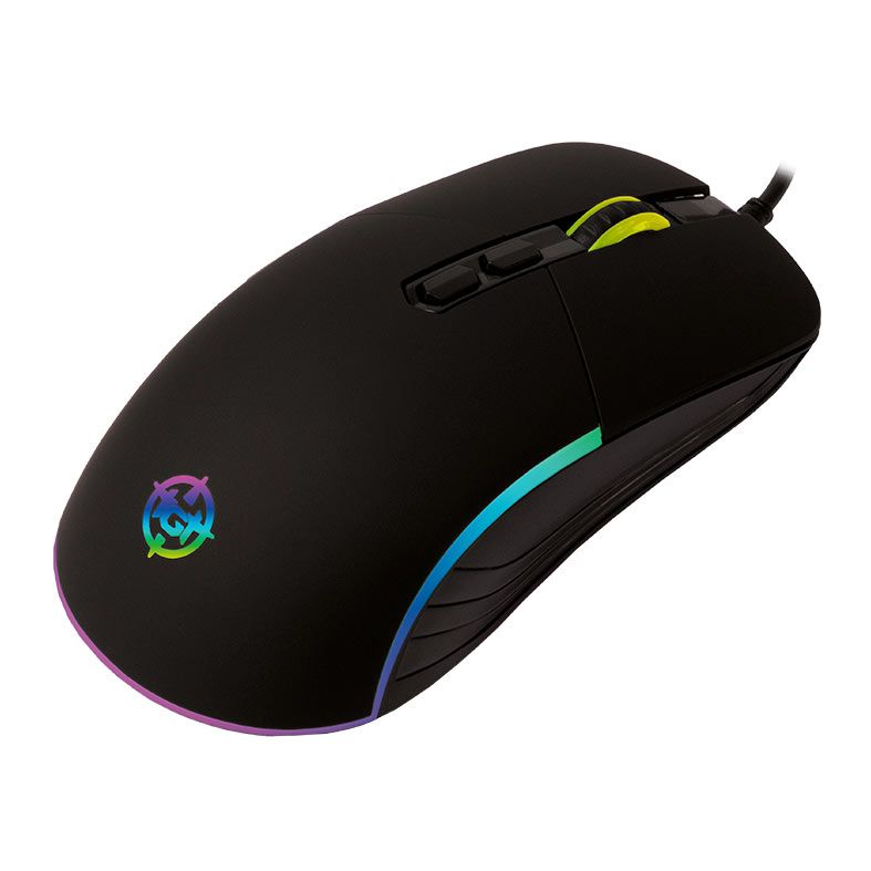 Mouse Gamer TGT GM75, Rainbow, 3600DPI, 6 Botoes, Preto 2 TGT-GM75-BL01 (3)