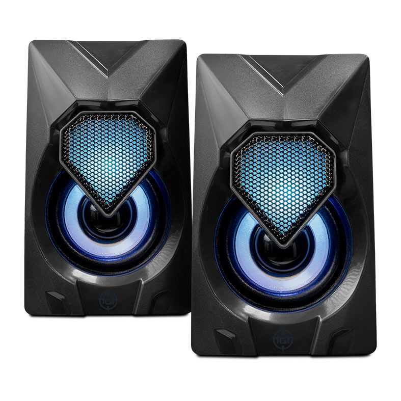 Caixa de Som TGT Sentry V3, Rainbow, 2x3W RMS, USB, Preto 2 TGT-STY3-RBW02 (2)