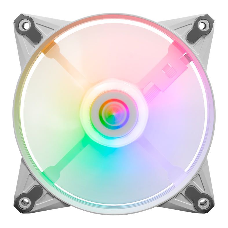 Kit Ventoinhas TGT Humber, ARGB, 3x120mm, Branca 3 TGT-HR3-WH01 (3)