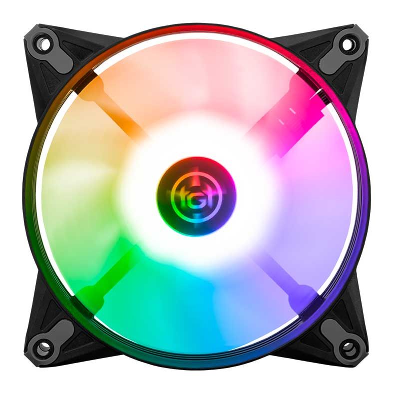 Kit Ventoinhas TGT Humber, ARGB, 5x120mm, Preto 3 TGT-HR5-BK01 (3)