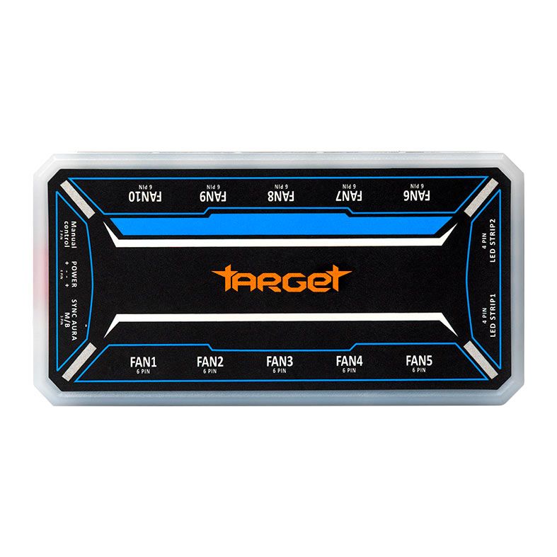 Kit Ventoinhas TGT Humber, ARGB, 5x120mm, Branco 7 TGT-HR5-WH01 (7)