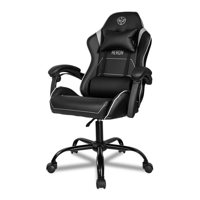 Cadeira Gamer TGT Heron TC, Espuma Moldada, Preto e Cinza 2 TGT-HRTC-BL02 (8)