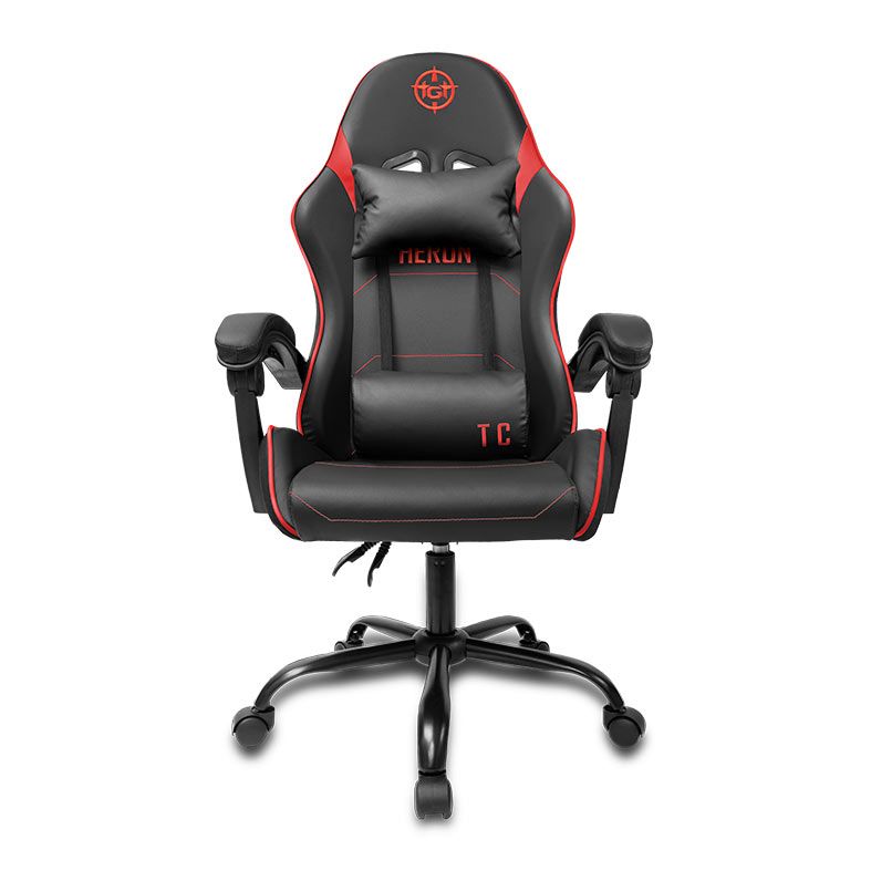 Cadeira Gamer TGT Heron TC, Preto e Vermelho 1 TGT-HRTC-BR01 (1)