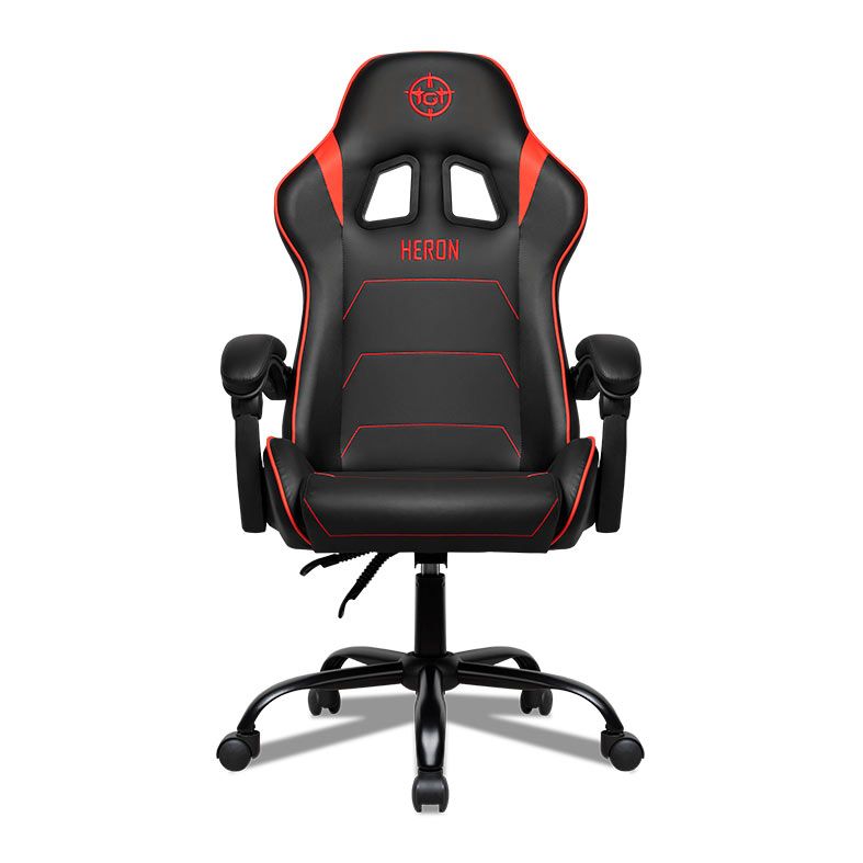 Cadeira Gamer TGT Heron TC, Espuma Moldada, Preto e Vermelho 4 TGT-HRTC-BR02 (3)