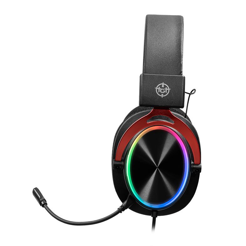 Headset Gamer TGT UAV-9, Rainbow, Drivers 50mm, Preto 2 TGT-UAV-BL01 (1)